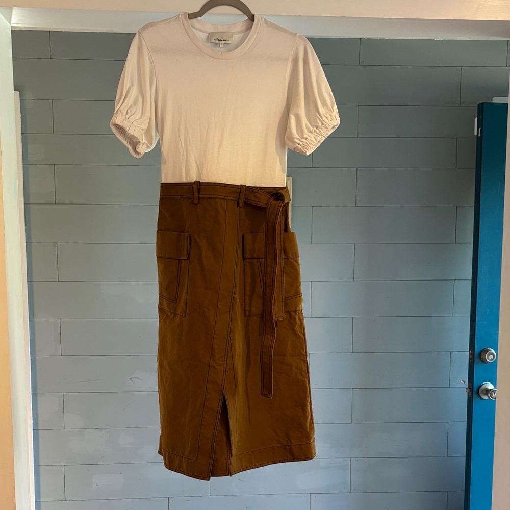 3.1‎ Phillip Lim Brown utility dress